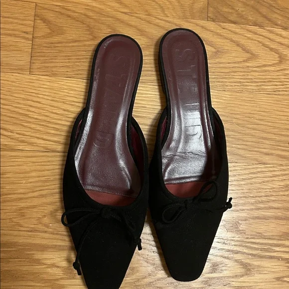 Staud Suede "Gina" Mules - Picture 2 of 5